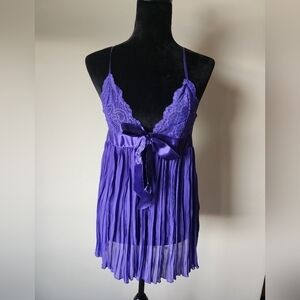 Victoria's Secret Royal Purple Lingerie Size M.